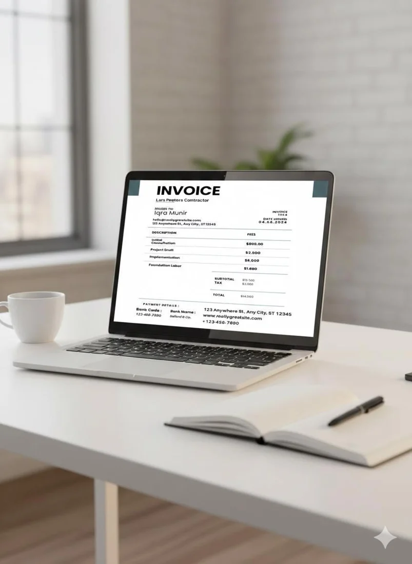 BORAinvoice product photography